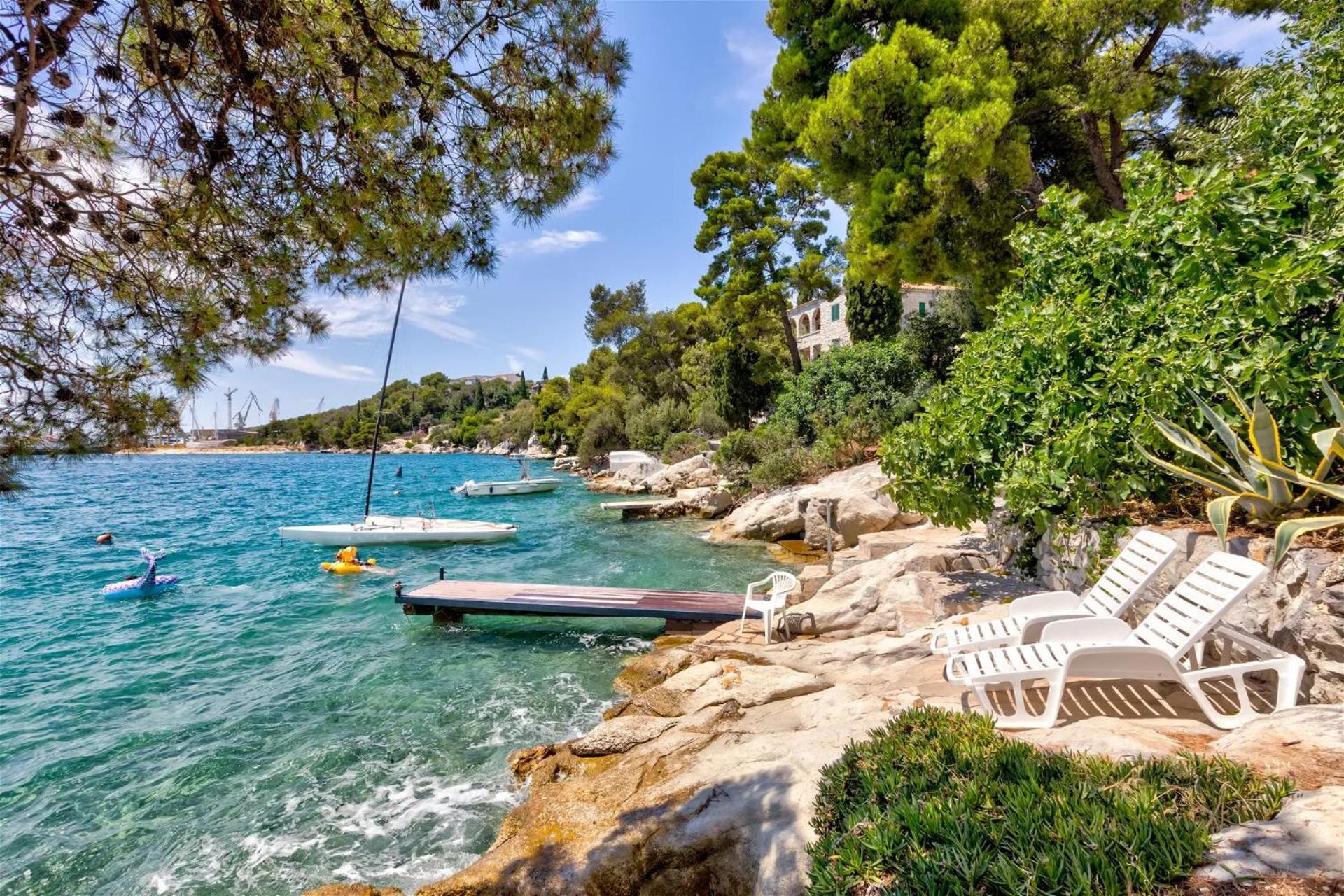 Villa Penava, Private Beach, Pool And 7Min To Trogir Exteriér fotografie