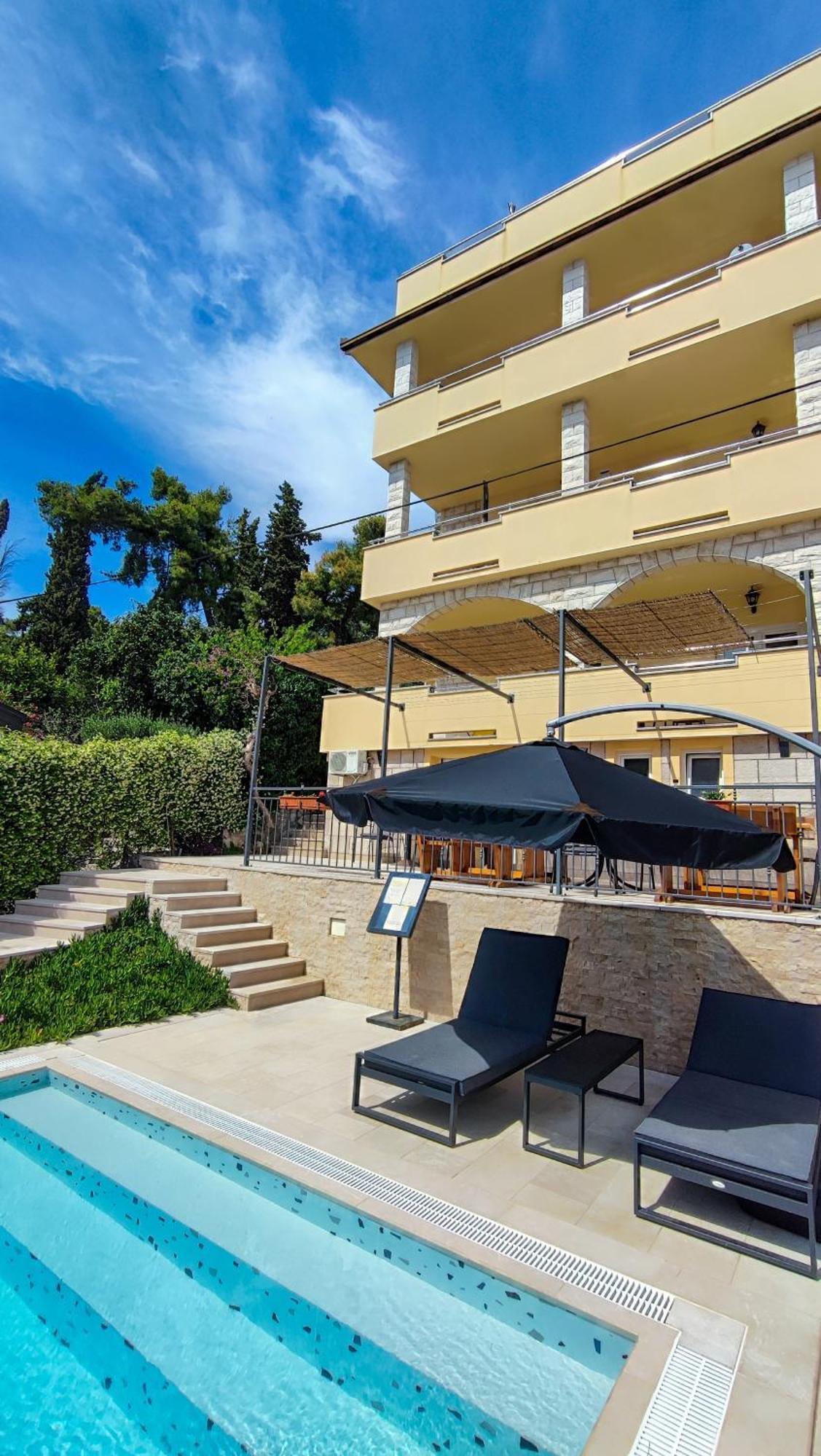 Villa Penava, Private Beach, Pool And 7Min To Trogir Exteriér fotografie