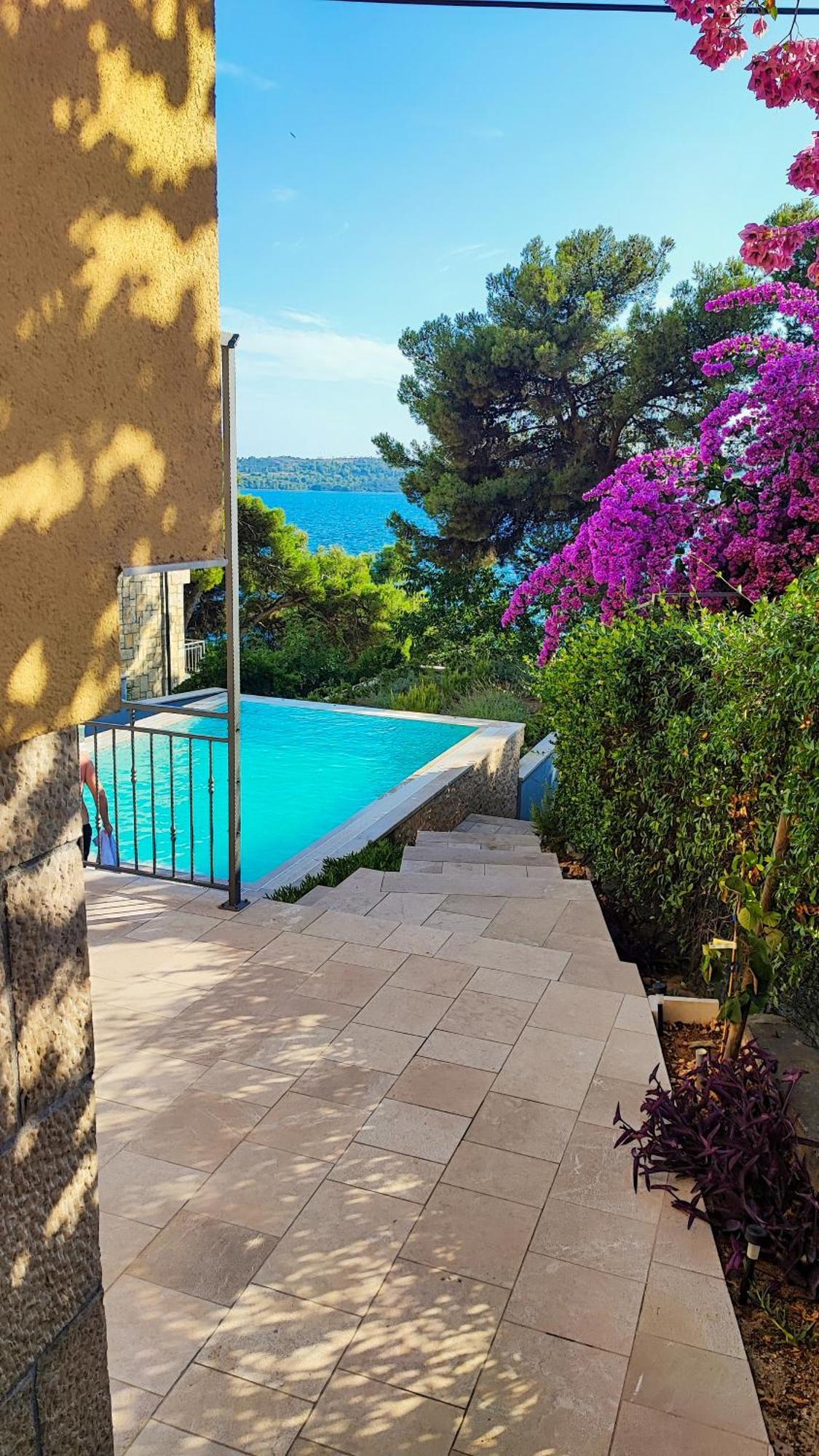 Villa Penava, Private Beach, Pool And 7Min To Trogir Exteriér fotografie